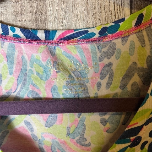 Lilly Pulitzer Etta Top in Palm Reader - Picture 3 of 7